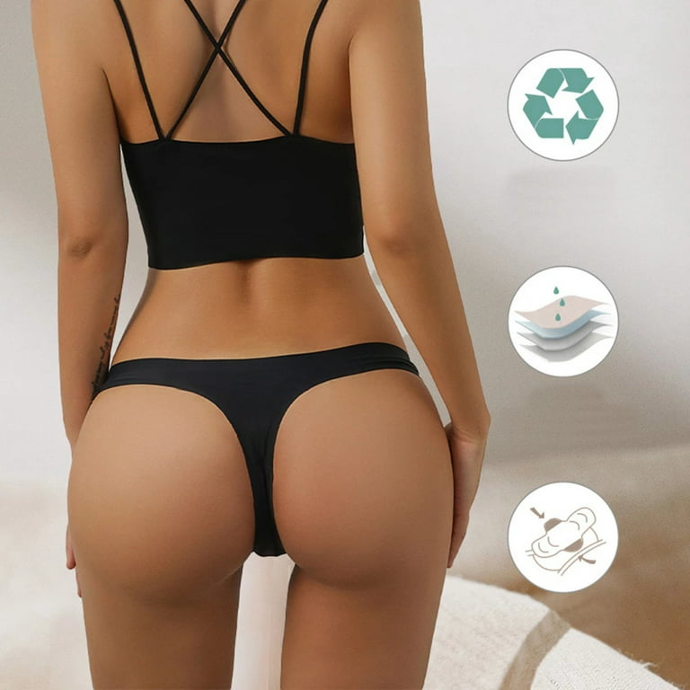 Seamless G-strings Menstrual Panties 4-layer Leak Proof Sexy