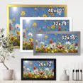 thumbnail image 4 of Designart 'Wildflowers and Daisies In Summer Garden Field II' Traditional Framed Art Print, 4 of 4