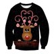 thumbnail image 4 of Suéteres de otoño e invierno para hombre, suéteres con estampado 3D de Papá Noel y muñeco de nieve, suéteres casuales de moda para deportes callejeros para hombre, 4 of 5