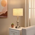 thumbnail image 4 of DEWENWILS Touch Control Table Lamp 3 Way Dimmable with 2 USB Ports for Living Room, Bedroom, LED Bulb Included, 4 of 8