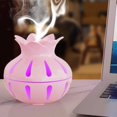 thumbnail image 4 of Humidificador de grano de madera, luz nocturna colorida, atomizador de aromaterapia, humidificador de escritorio USB para el hogar, dispositivo de reposición de agua., 4 of 7