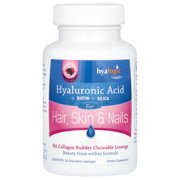 Hyalogic Hyaluronic Acid + Biotin + Silica For Hair, Skin & Nails - Berry 30 Loz