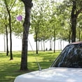 thumbnail image 1 of unbranded 5Ud Topper De Antena Auto Corazón Morado Accesorio Exterior Para Camión Suv Y Motocicleta, 1 of 6