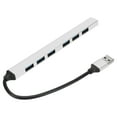 thumbnail image 2 of USB Splitter, 5Gbps Conception Simple 7 Ports USB Hub pour Ordinateur pour le Bureau, 2 of 8