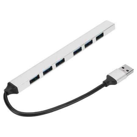 Répartiteur USB, Hub USB 7 Ports Robuste En Alliage D'aluminium 5 Gbps Pour  Bureau Pour Ordinateur