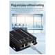 thumbnail image 4 of 4 Puertos Gigabit POE Extender 100/1000Mbps 90W 1in 4 Fuera PoE Repetidor DIN Rail Network VLAN para 48V POE Cámara Wierless AP, 4 of 10