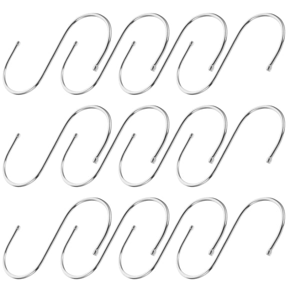 12 Pcs Chain Peonies S-shaped Hook Fine Craftsmanship Hooks