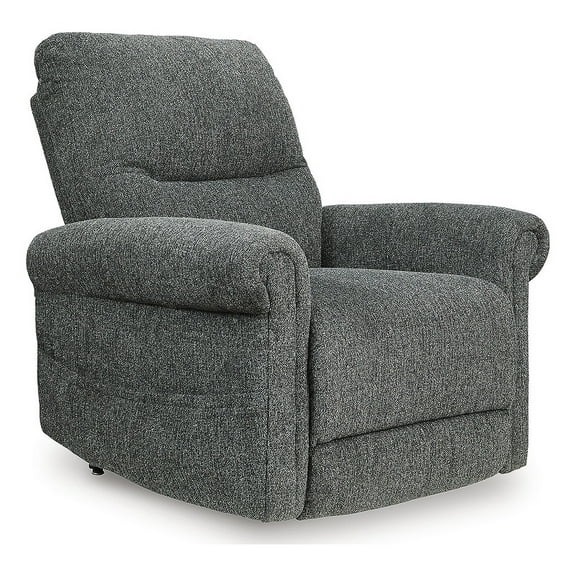 Signature Design by Ashley Aureta Black Power Lift Recliner