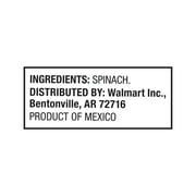 Great Value Chopped Spinach, 12 oz (Frozen)