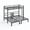 Black, variant on Ktaxon Metal Twin Triple Bunk Bed, Twin over Twin over Twin XL Bed Frame for 3, Separates Into 3 Twin Beds, Black