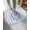 Blue, variant on Luxury Plush Bathroom Rugs Mat, Nautical Anchor Soft Shaggy Bath Carpet, Coastal Ocean Sea Chic Textured Black Non-Slip Floor Mat for Kitchen, Bedroom, 16"x24"