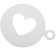 thumbnail image 4 of Heart Shaped Coffee Stencils for Latte Art and Template, 4 of 6