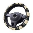 thumbnail image 4 of Naloa Owl with Mandala Elastic Steering Wheel Cover, Auto Steering Wheel Cover – 15 Inch , Comfortable Grip, Fit Suvs,Vans Cars,Trucks, 4 of 8