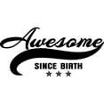 thumbnail image 2 of CafePress - Awesome Since Birth - Large Beach Towel, Soft 30"x60" Towel with Unique Design, 2 of 4