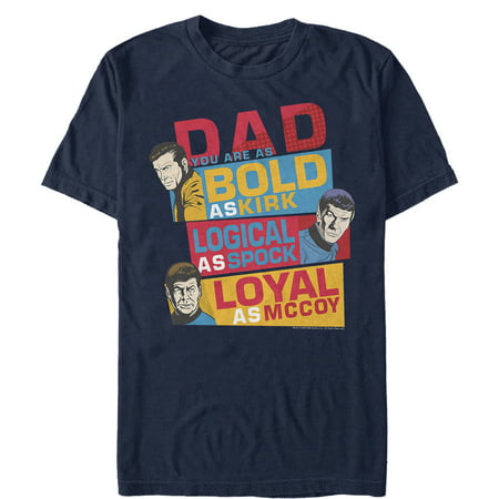 Star Trek Men's Father's Day Dad Qualities