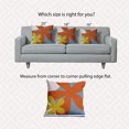 thumbnail image 6 of 18" x 18" Simply Daisy Bold Flowers Indoor/Outdoor Pillow, Perfect Orange Qty 1, 6 of 6
