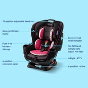 Graco® Extend2Fit® Convertible Car Seat, Kenzie, Pink