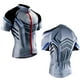 thumbnail image 2 of Camiseta de ciclismo de manga corta MTB 2024, camisetas de ciclismo de secado rápido, camisetas ajustadas para deportes al aire libre, 2 of 4