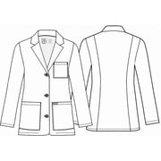 Cherokee Womens Scrubs Lab Coat 28 Consultation CK451