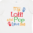 thumbnail image 4 of Inktastic My Lolli and Pop Love Me Grandchild Boys or Girls Toddler T-Shirt, 4 of 5
