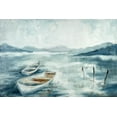 thumbnail image 2 of Ellens, Jacqueline 14x11 Black Ornate Wood Framed with Double Matting Museum Art Print Titled - Calm Waters, 2 of 4