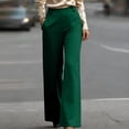 thumbnail image 2 of Noric Women's Stretch Straight Leg Work Yoga Pants Work Business Pockets High-Waisted Gym Trousers, 2 of 6