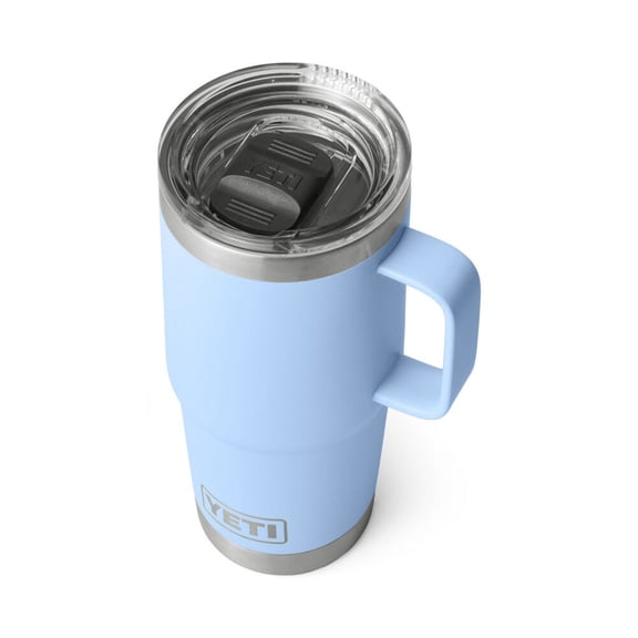 Yeti Rambler 20 Oz Travel Mug With Stronghold Lid, Big Sky Blue