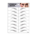 thumbnail image 2 of Autocollant Sourcils Simulation Semi-Transfert Étanche Tatouages Sourcils Fff, 2 of 2