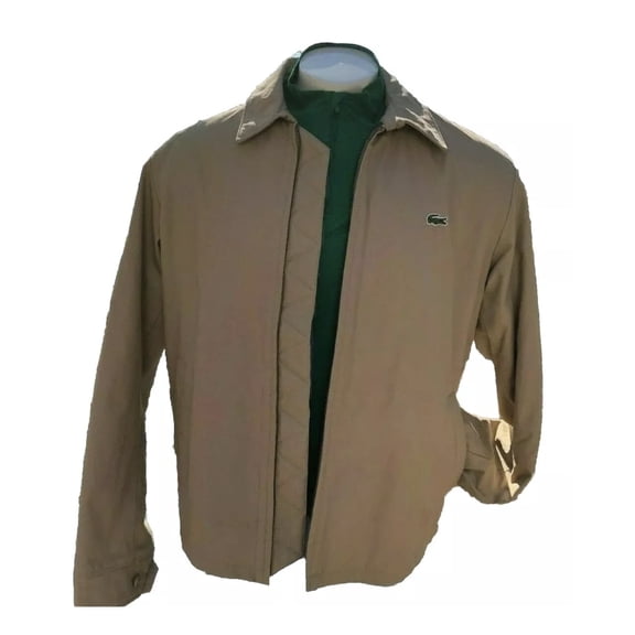 Lacoste Men Khaki Dress Jacker (Size 54=XL)