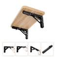 thumbnail image 5 of Unique Bargains Folding Bracket 16 inch 400mm for Shelves Table Desk Wall Mounted Support Collapsible Long Release Arm, 5 of 5
