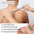 thumbnail image 3 of Herramienta de masaje Allshow Gua Sha de acero inoxidable de 34 cm, 3 of 9