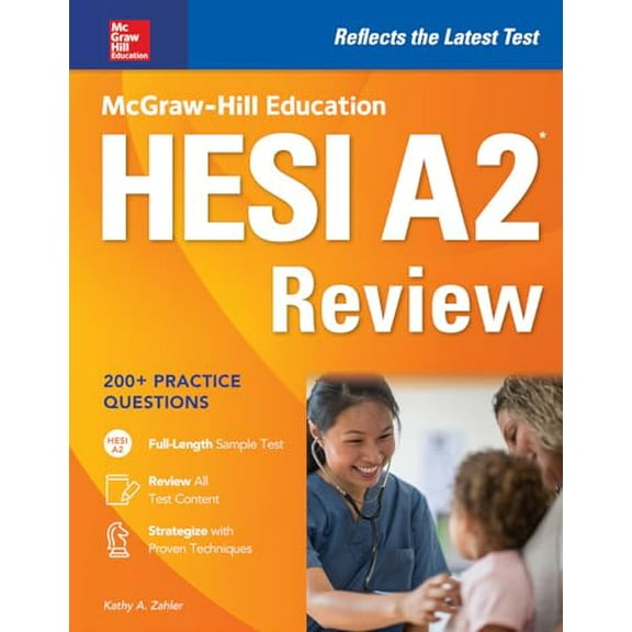 Pre-Owned McGraw-Hill Education Hesi A2 Review (Paperback) 126002640X 9781260026405