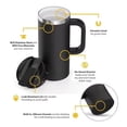 thumbnail image 3 of 16 fl oz Roadtrip Travel Stainless Steel Mug Tumbler, 3 of 8
