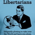 thumbnail image 3 of CafePress - The Libertarian Plot Fitted T Shirt - Fitted T-Shirt, Vintage Fit Soft Cotton Tee, 3 of 4