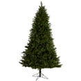 thumbnail image 4 of Nearly Natural Prelit LED Green Decorated Spruce Christmas Tree, 1336 Bendable Branches 7.5', 4 of 11