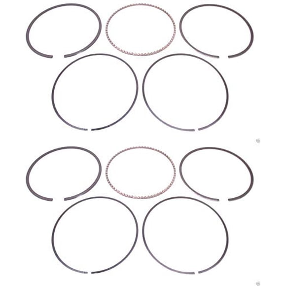 Juego de aros de pistón Kawasaki 13008-0569, paquete de 2, original