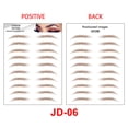 thumbnail image 1 of Fiudx Pegatina para Cejas 6D, Tatuajes Naturales de Color Marrón, Transformación Instantánea, Fácil Aplicación, Diseño Agradable para La Piel, Varios Estilos, Imprescindible para El Maquillaje Diario, 1 of 2