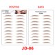 thumbnail image 1 of Fiudx Pegasus, Parche Potenciador Belleza Rápido, Cejas Desechables Impermeables, Maquillaje de Aspecto Natural, Accesorio de Moda Diario, para Todo Tipo de Piel, Diseño Ideal para Viajes., 1 of 2