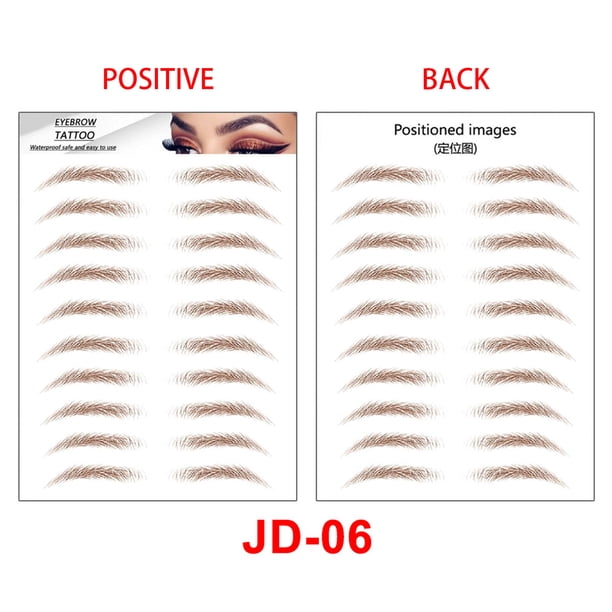 Fiudx Pegasus, Parche Potenciador Belleza Rápido, Cejas Desechables Impermeables, Maquillaje de Aspecto Natural, Accesorio de Moda Diario, para Todo Tipo de Piel, Diseño Ideal para Viajes.