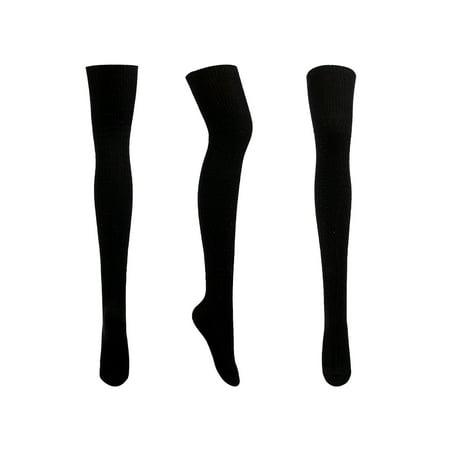 

Ma&Baby Women Thigh High Socks Long Over the Knee Knitted Legs Warmers Boots Stockings
