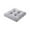 Gray, variant on Eolstice Soft and Warm Winter Thickened Non-Slip Chair Cushion, Plush Cover for Student Stool and Tatami Chair, for Car Booster Seat, Office Use, and Home Decor