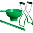 thumbnail image 2 of Shiogb Canning Kit Jar Lifter Wide Mouth, Canning Funnel Lid Wand for Canning Jars, Anti Scald Kitchen Tools 3Pcs, 2 of 5