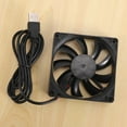 thumbnail image 3 of 80mm 5V USB Fan 80mm 8cm 8015 Brushless DC Cooling Fan PC Computer Router Case Fan Cooler 2Pcs, 3 of 7