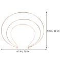 thumbnail image 3 of 1 Pc Ancientry Halo diadema corona Hairhoop mujeres disfraz tocado tocado oso de fresa Electrónica, 3 of 3