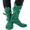 Green, variant on Women Men Crazy Funny Socks Novelty Knit Graphic Winter Warm Feet Sock Cute Christmas Halloween Birthday Party Gifts