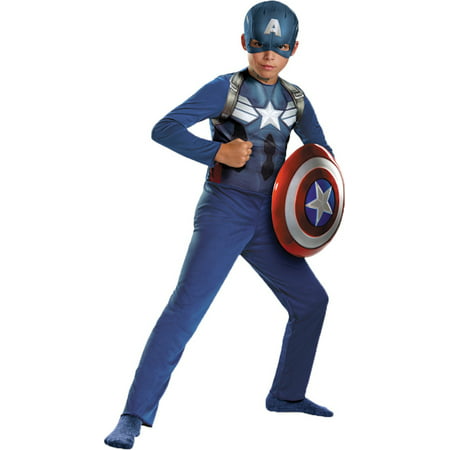 Morris Costumes Boys Captain America Basc Child 4-6, Style DG73360L