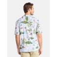 thumbnail image 3 of George Men's and Big Men's Holiday Camp Shirt, Sizes S-3XL, 3 of 5