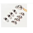 thumbnail image 1 of Silbato de Acero Inoxidable Jinyi 10 Piezas Silbato de Metal Ruidoso con Cordón, 1 of 5