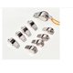 thumbnail image 1 of Silbato de Acero Inoxidable Jinyi 10 Piezas Silbato de Metal Ruidoso con Cordón, 1 of 5