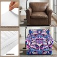 thumbnail image 6 of Chririnla 2 Pieces Armchair Couch Cover for Living Room Decor Armchair Slipcover with Washable for Pet, Mandala Floral Pattern Single Seat Sofa Couch Cover, 6 of 8